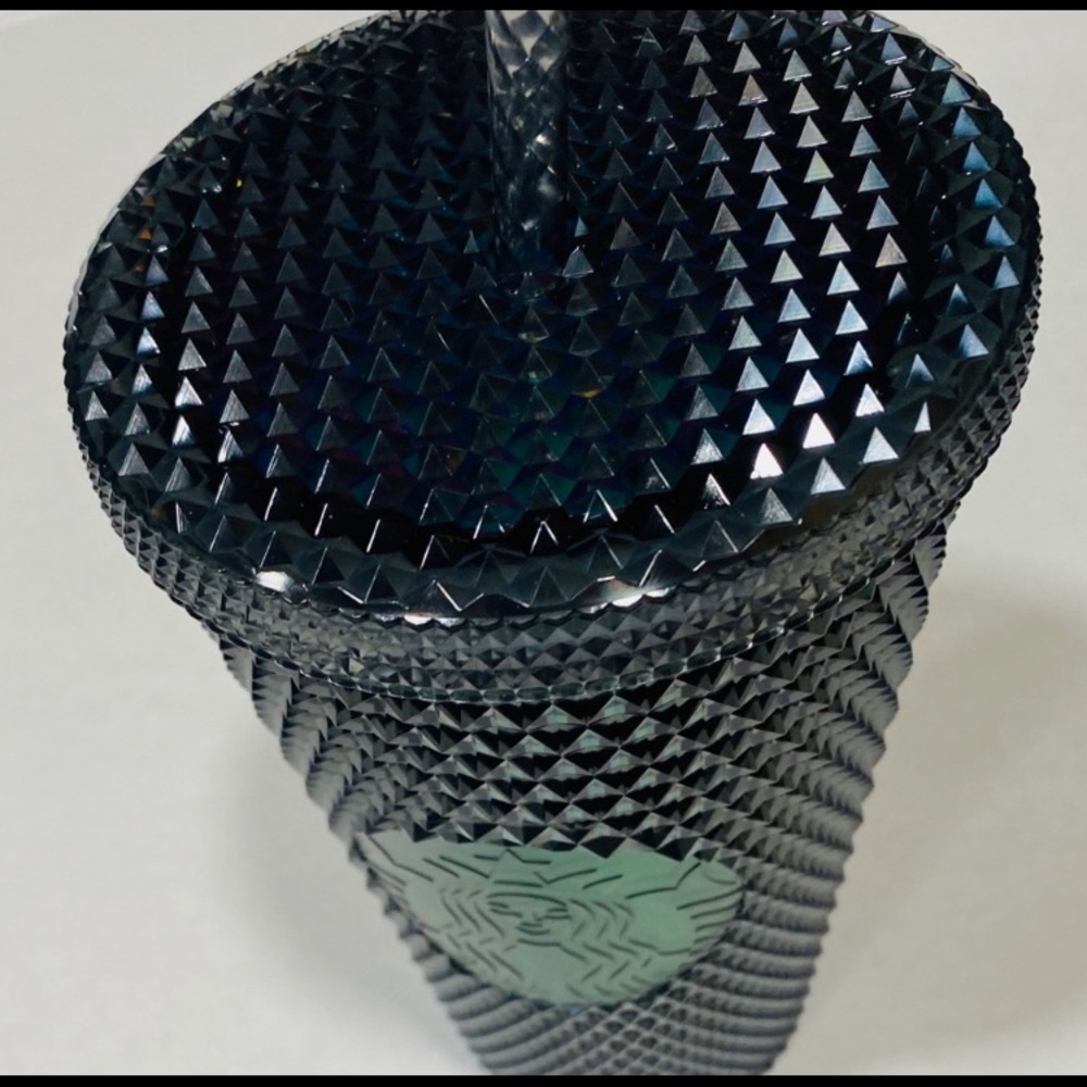Tall 24’ Starbucks Dark Bling Iridescent.